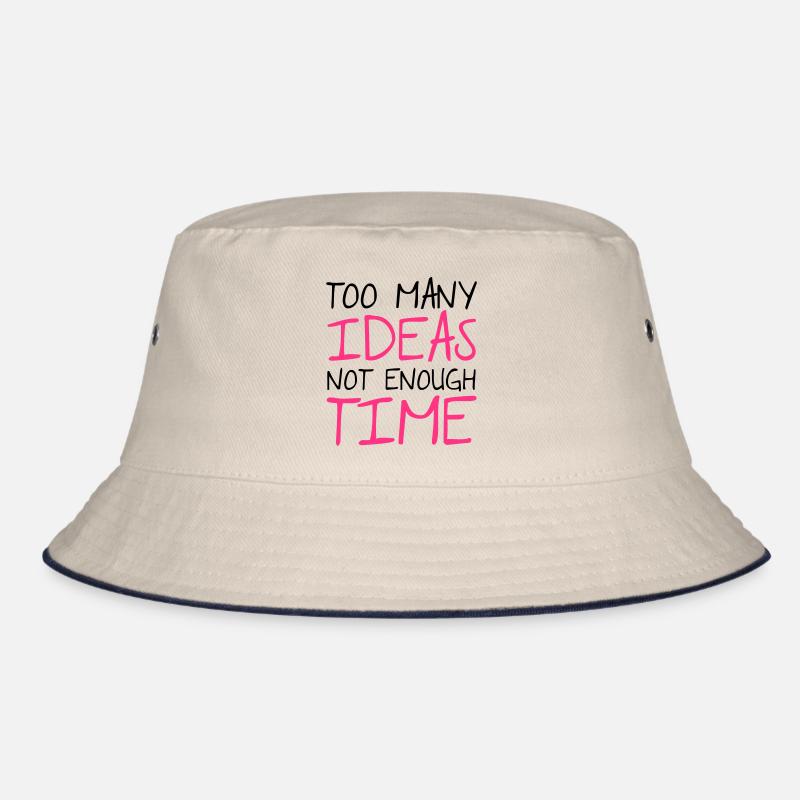 Ideas - Bucket Hat - Natur/Navy