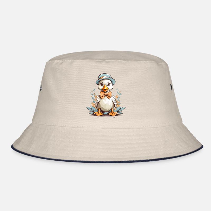 Ente mit Hut Bucket Hat