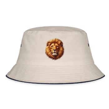 Lion - Bob - blanc cassé/bleu marine - Devant