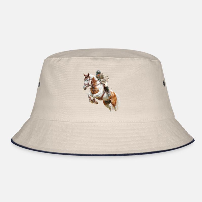 Cavalier sauteur au galop Bob