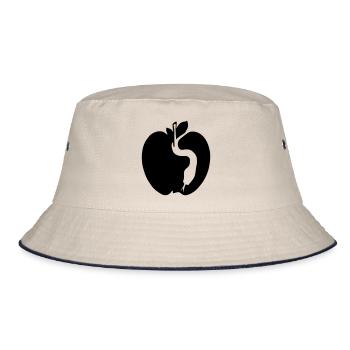 Serpent et pomme - Bob - blanc cassé/bleu marine - Devant