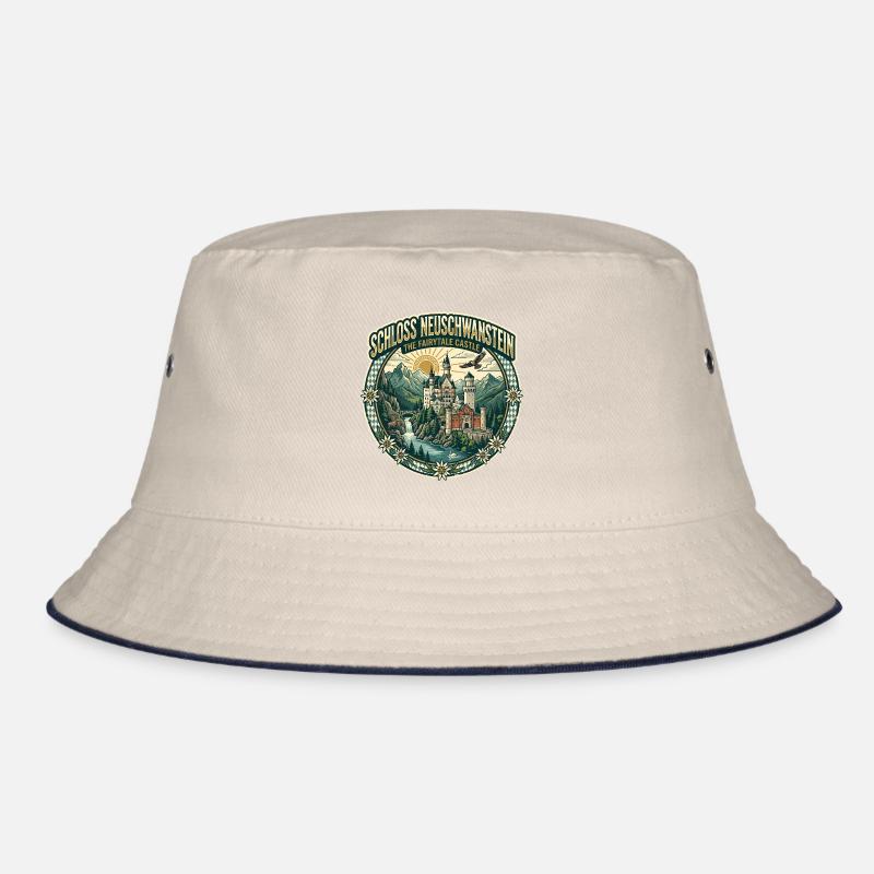 Neuschwanstein Castle Bucket Hat