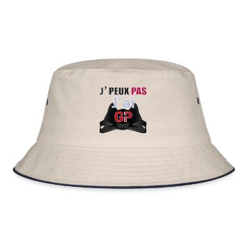 J'peux pas j'ai GP (Ducat M,M) - Bob - blanc cassé/bleu marine - Devant