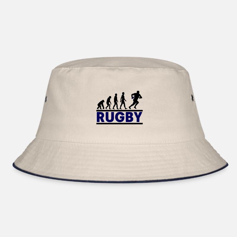 Rugby Evolution Sport Team Bucket Hat