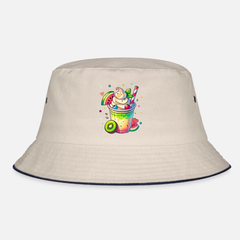 exotic fruity dreams:summer milkshake Bucket Hat