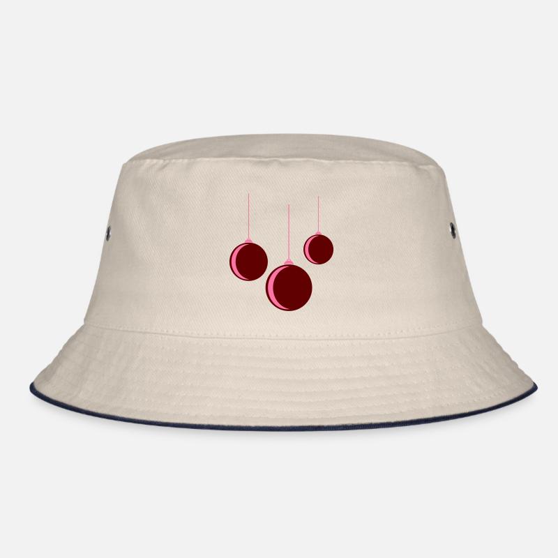 Weihnachtskugel 3 Bucket Hat