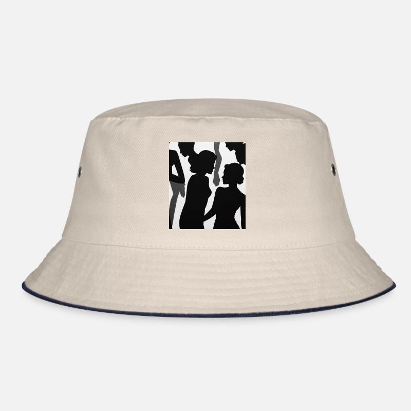 Schatten der Figur Bucket Hat