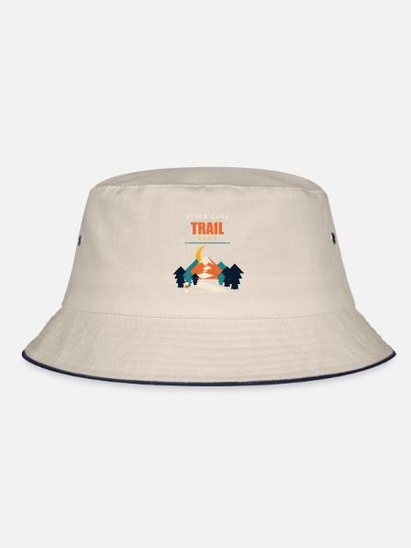 After Dark Trail Club – Nachtwanderung - Bucket Hat - Natur/Navy