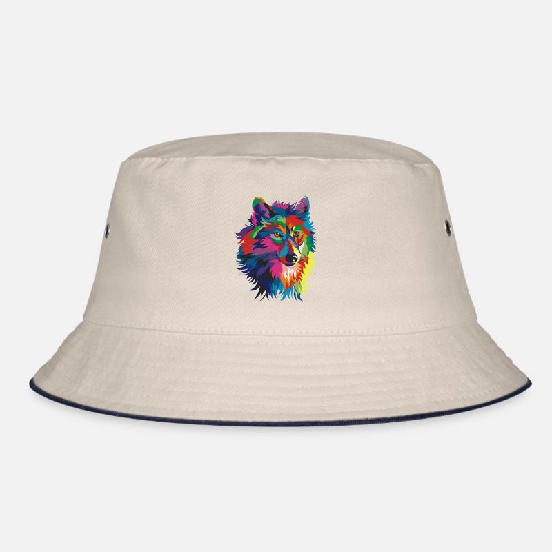 Loup coloré Bob