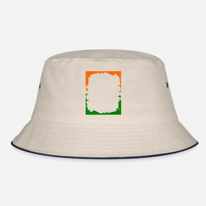 farbiger Krach Rahmen Bucket Hat