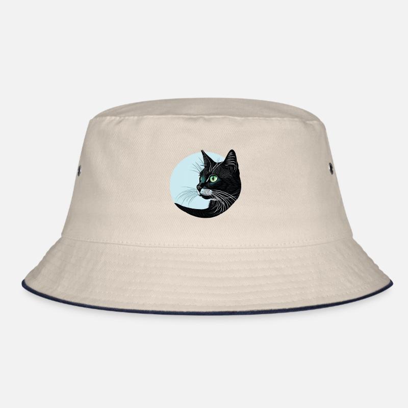 Black cat Bucket Hat
