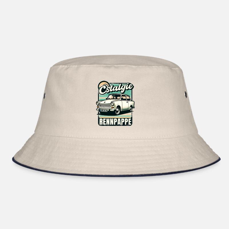 Ostalgie Rennpappe –  601 Trabbi DDR Retro Bucket Hat