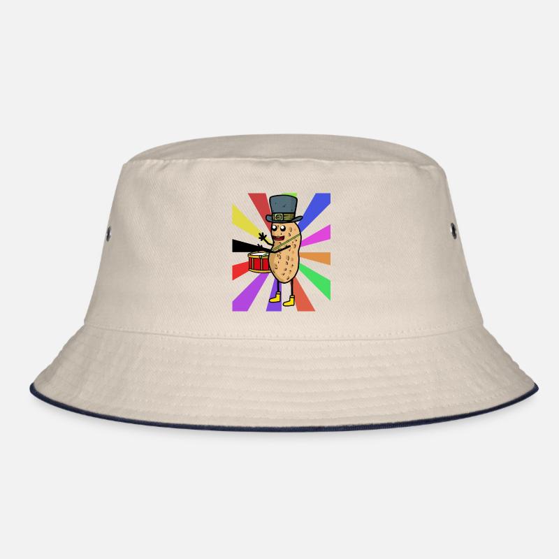 Peanut Drummer Birthday Birthday Gift Bucket Hat