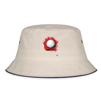 Balle de golf Golf - Bob - blanc cassé/bleu marine - Devant