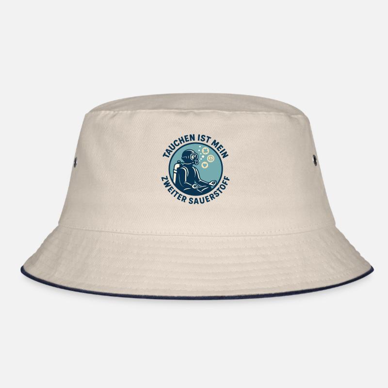 Diving is my second oxygen ocean Bucket Hat