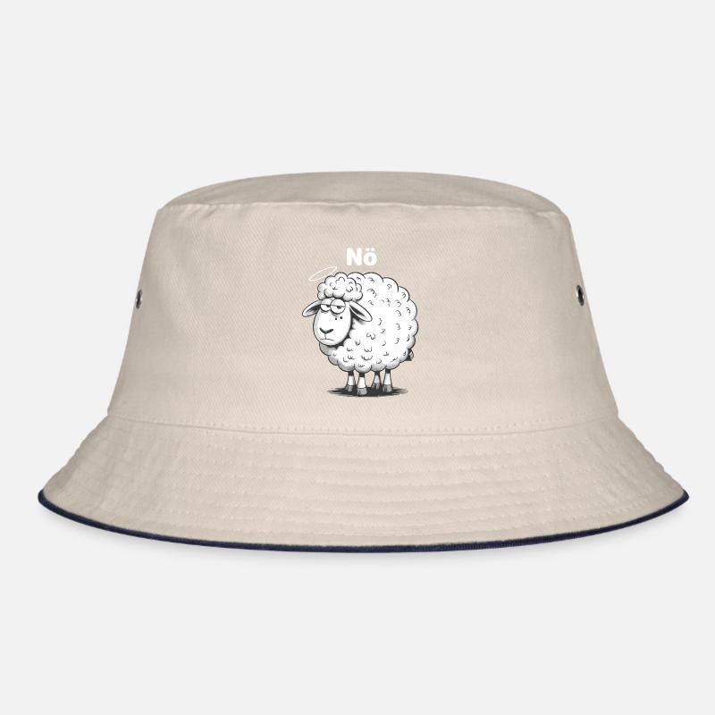 Lower Austria – Grumpy Sheep Humor Design Bucket Hat