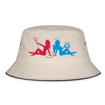 ange diable - Bob - blanc cassé/bleu marine - Devant