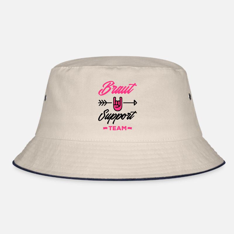 braut support team Bucket Hat