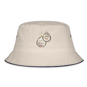  Osteranhänger - Bucket Hat - Natur/Navy - Vorne