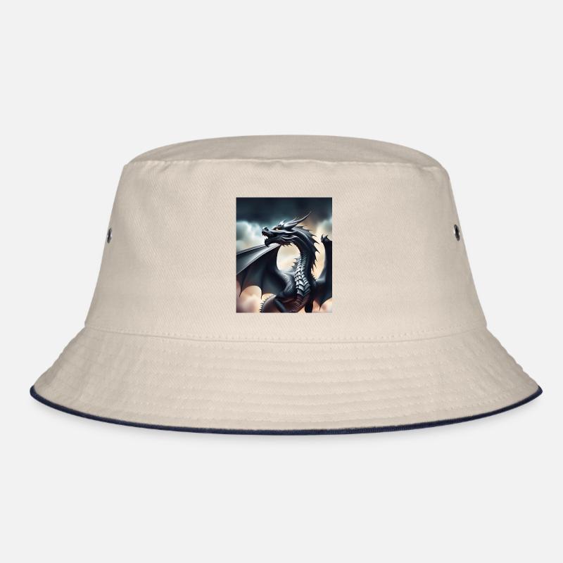 Grey dragon Bucket Hat
