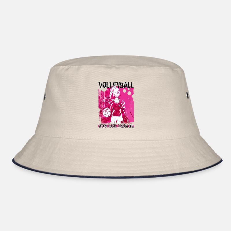 VOLLEYBALL-MÄDCHEN Bucket Hat