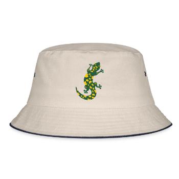 Salamander - Bucket Hat - Natur/Navy - Vorne