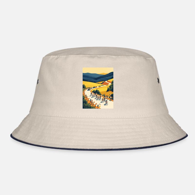Étape d’or — Souvenir du cyclisme - Bob - blanc cassé/bleu marine