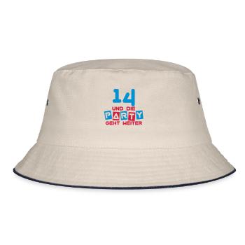 14 ans et la fête continue ... - Bob - blanc cassé/bleu marine - Devant