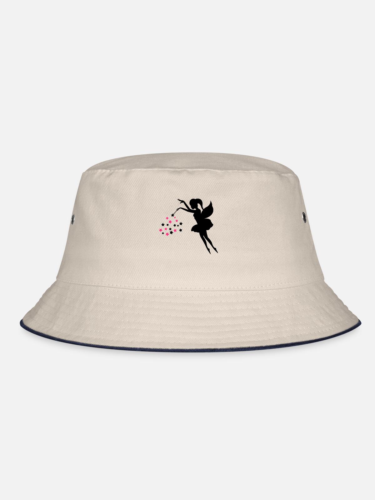 fee2 - Bucket Hat - Natur/Navy - Vorne