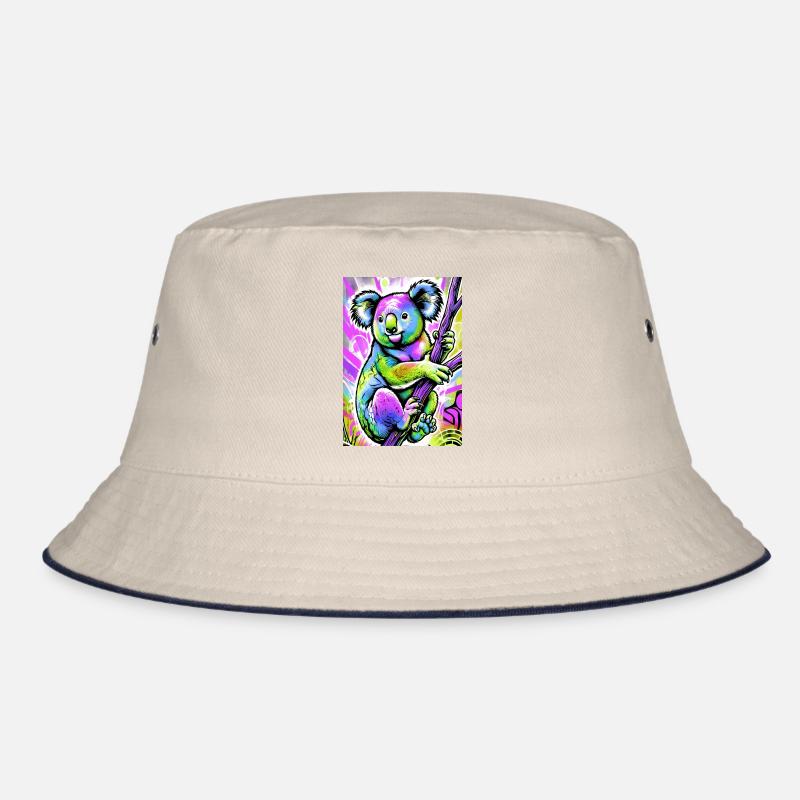 Koala - Bob - blanc cassé/bleu marine