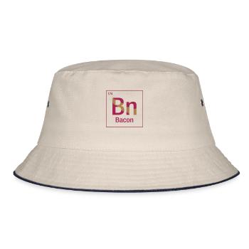 Speck Periodensystem - Bucket Hat - Natur/Navy - Vorne
