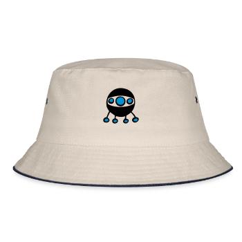 UFO1 - Bob - blanc cassé/bleu marine - Devant