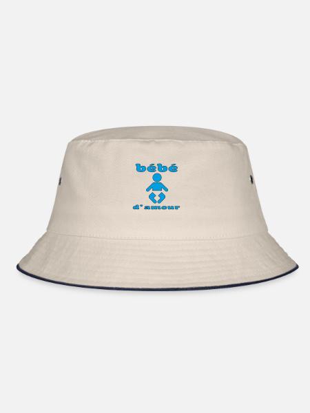 Bébé d'amour - Bob - blanc cassé/bleu marine - Devant