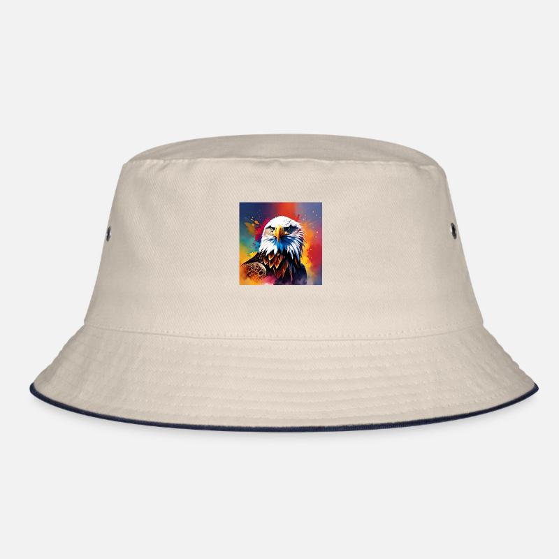 Eagle coloured Bucket Hat