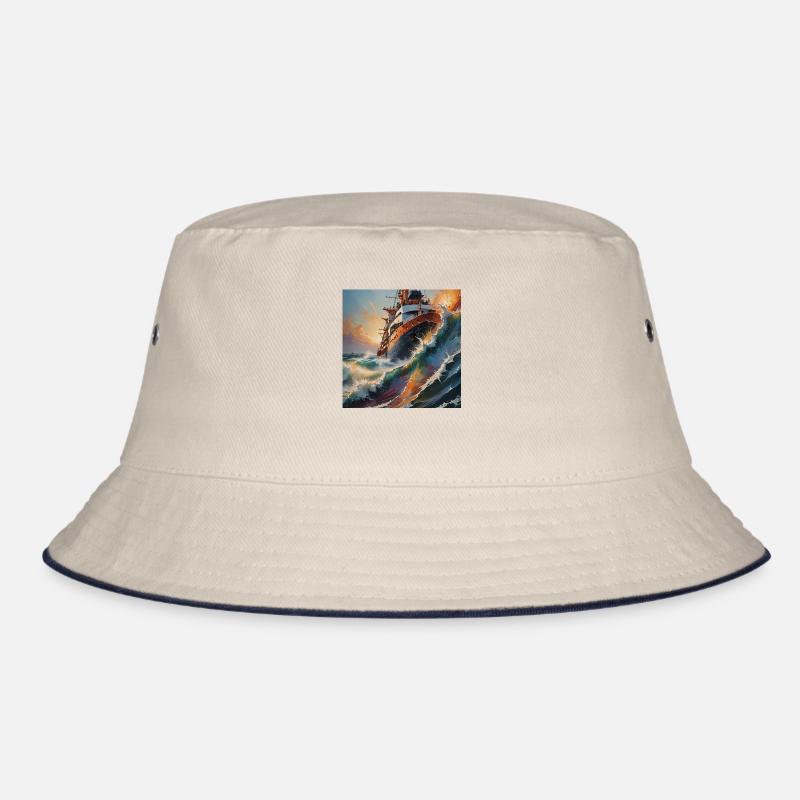 Ship Sea1 Bucket Hat