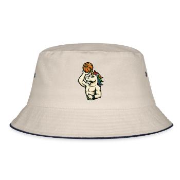 Dunking Unicorn Hoops - Bob - blanc cassé/bleu marine - Devant