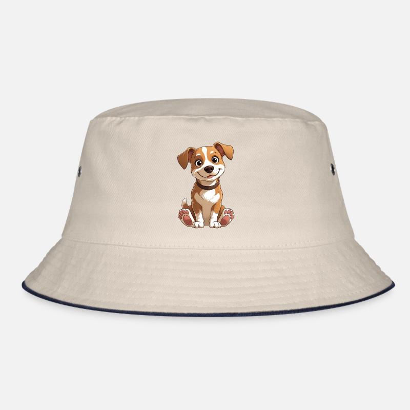 Dessin animé du chiot joyeux Bob