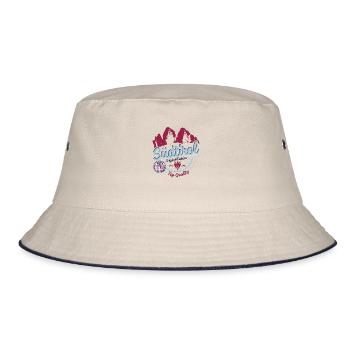 SÜDTIROL FASHION - Bucket Hat - ecru/navy - Front