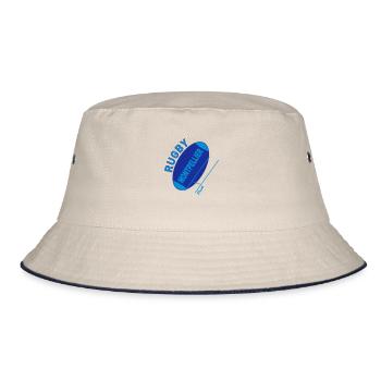 rugby montpellier - Bucket Hat - ecru/navy - Front