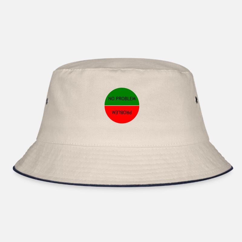 No problem vs Problem Bucket Hat