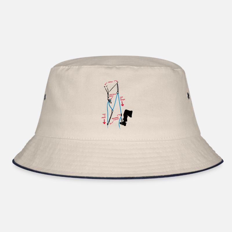 Klettern - Flaschenzug zur Partnerrettung Bucket Hat