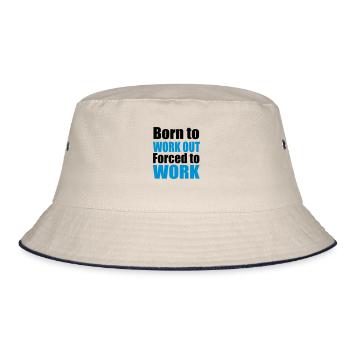 gym - Bob - blanc cassé/bleu marine - Devant