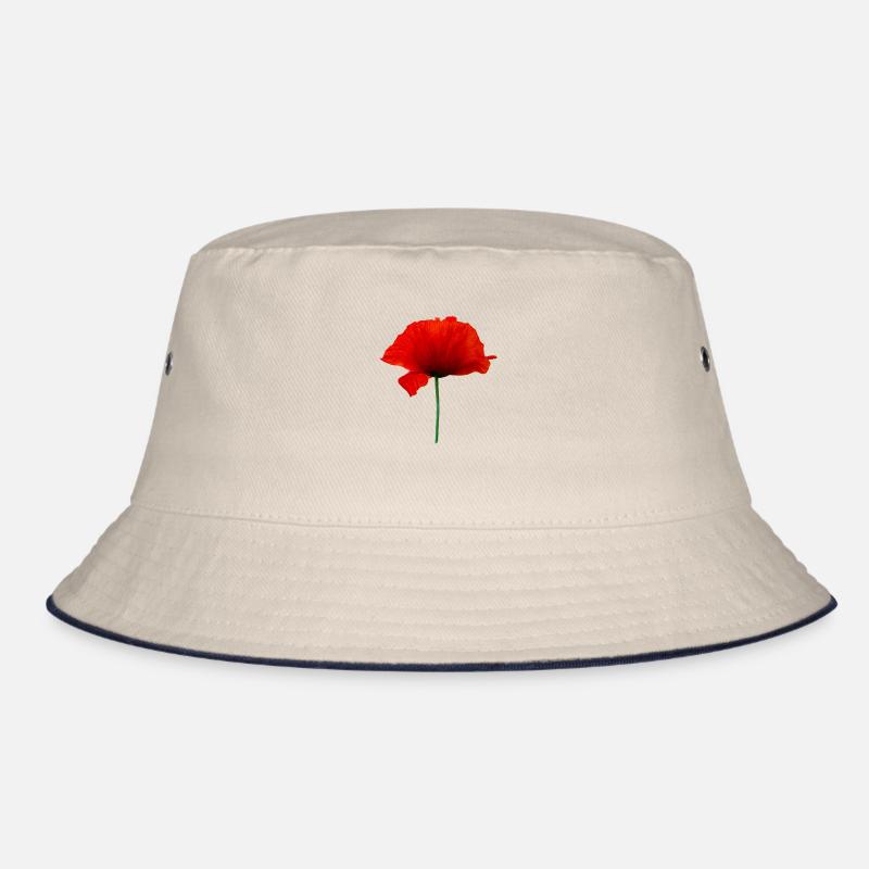 Mohnblume Bucket Hat