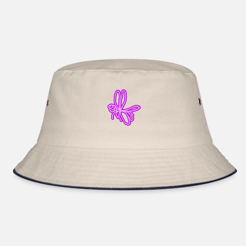 Neon Libelle Bucket Hat