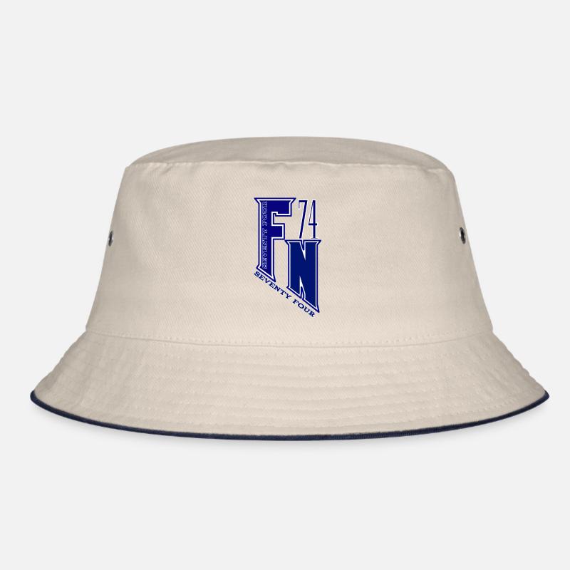 FN SEVENTY FOUR bleu - Bob - blanc cassé/bleu marine