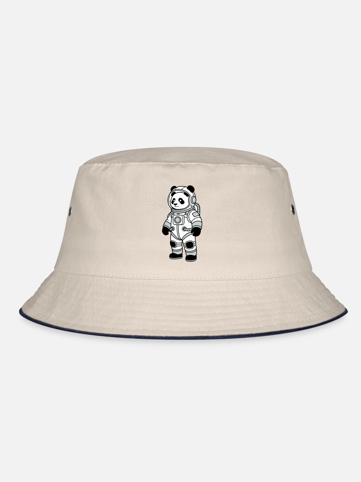 Combinaison spatiale panda bear - Bob - blanc cassé/bleu marine - Devant