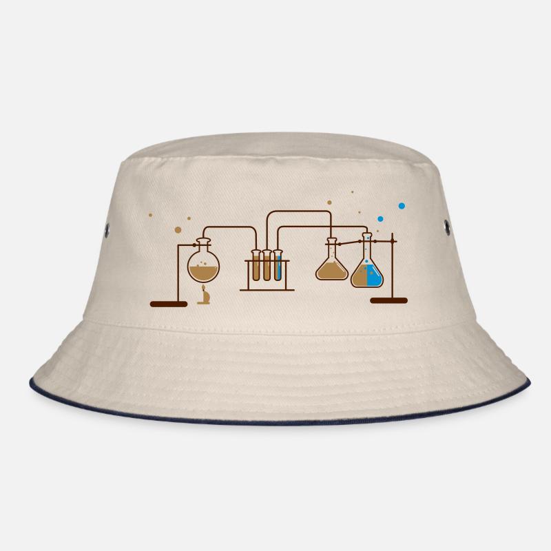 chimie - Bob - blanc cassé/bleu marine