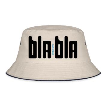 Bla bla - Bob - blanc cassé/bleu marine - Devant