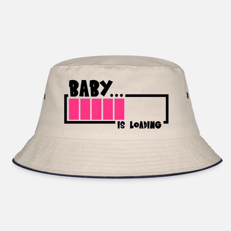 Baby Is Loading Design Bucket Hat