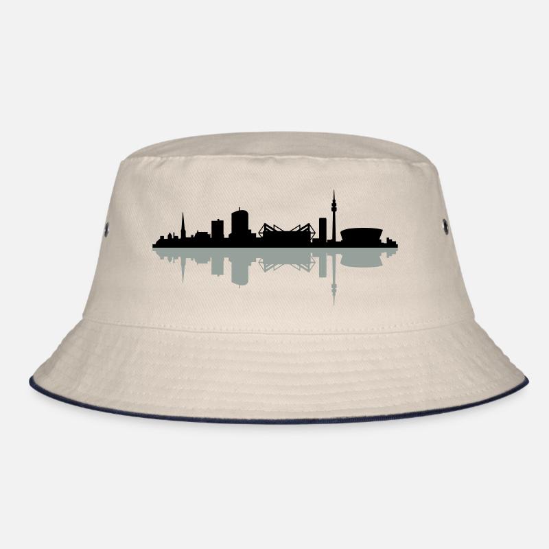 Skyline Dortmund Schatten Bucket Hat